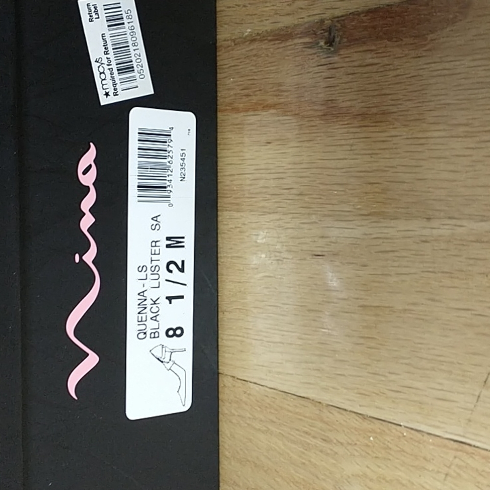 Nina "Quenna" black pumps with bow in the back - Picture 4 of 11